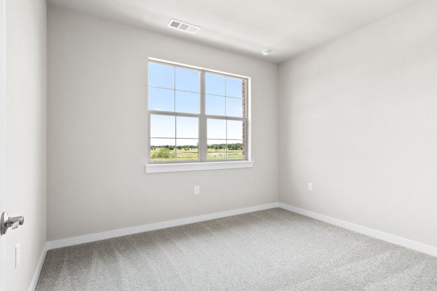 Spacious, unfurnished interior of a new home in The Tribute, The Colony (Image 41). Spacious, unfurnished interior of a new home in The Tribute, The Colony (Image 41).