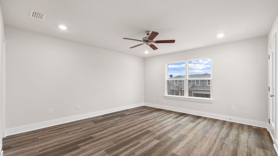 Representative unfurnished interior of a home built from the The Monroe by D.R. Horton in WindMark Beach, Port Saint Joe (Image 28).