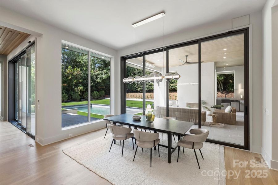 Furnished interior view inside a new home in , Charlotte (Image 15). Furnished interior view inside a new home in , Charlotte (Image 15).