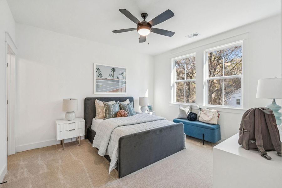 Furnished interior view inside a new home in Waterloo Estates, Johns Island (Image 49).