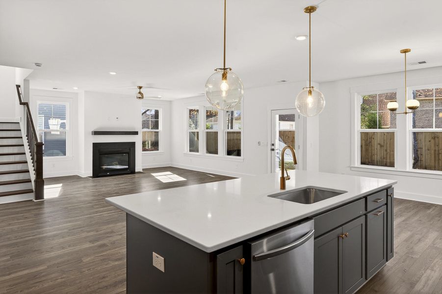 Furnished interior view inside a new home in Indigo Place, North Charleston (Image 8).