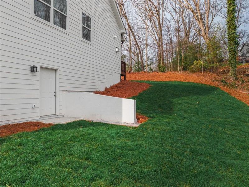 Exterior details and patio area of a home in , Woodstock (Image 19).