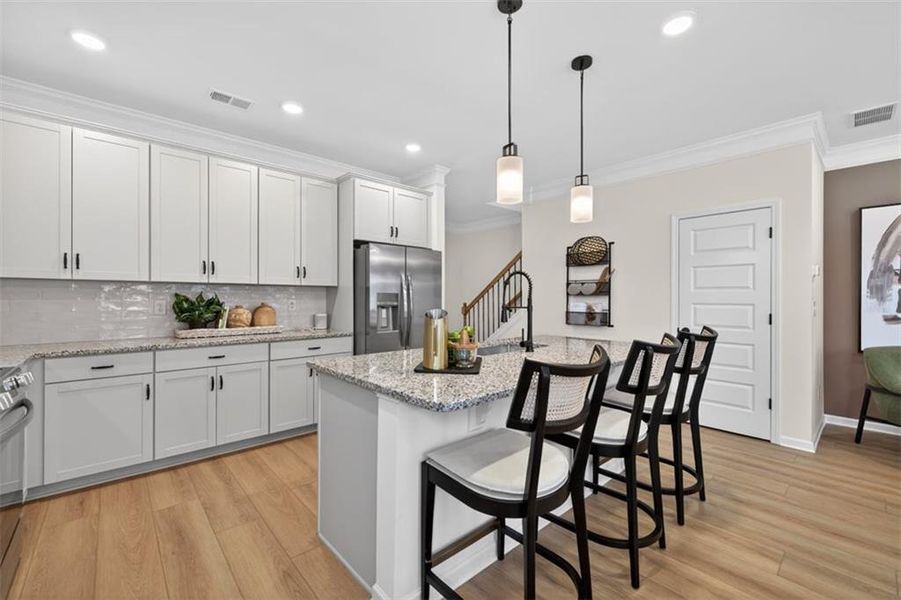 Furnished interior view inside a new home in Ellison Square, Loganville (Image 30).