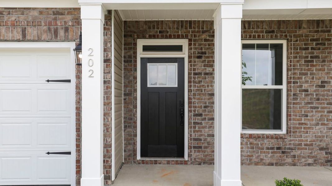 Exterior details and patio area of a home in Seven Oaks, Greenwood (Image 3).