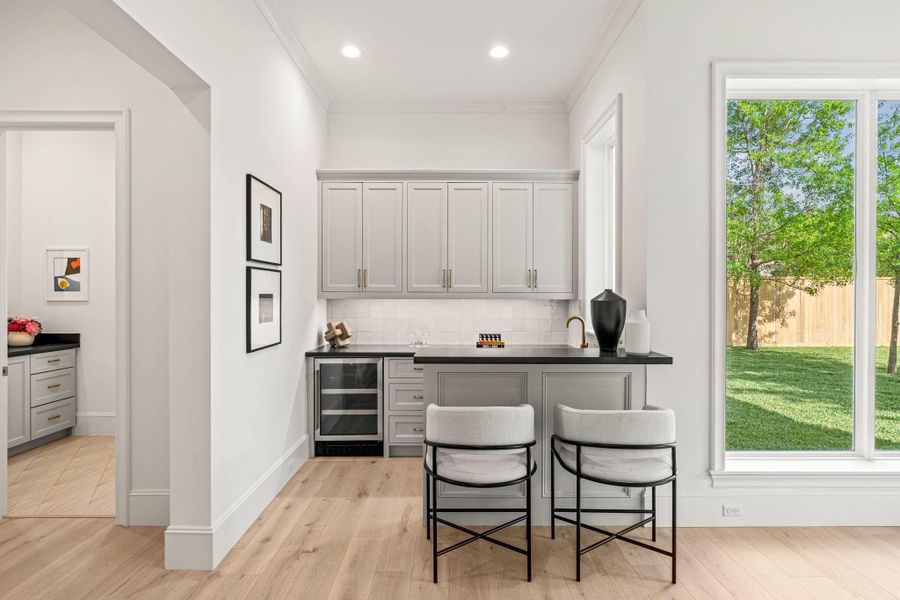 Furnished interior view inside a new home in , Houston (Image 8).