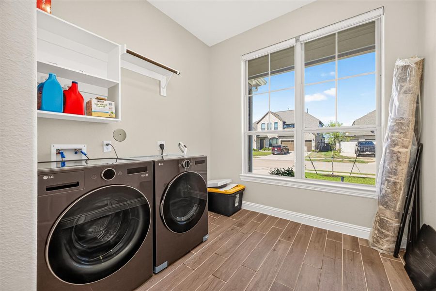 Furnished interior view inside a new home in , Katy (Image 19).