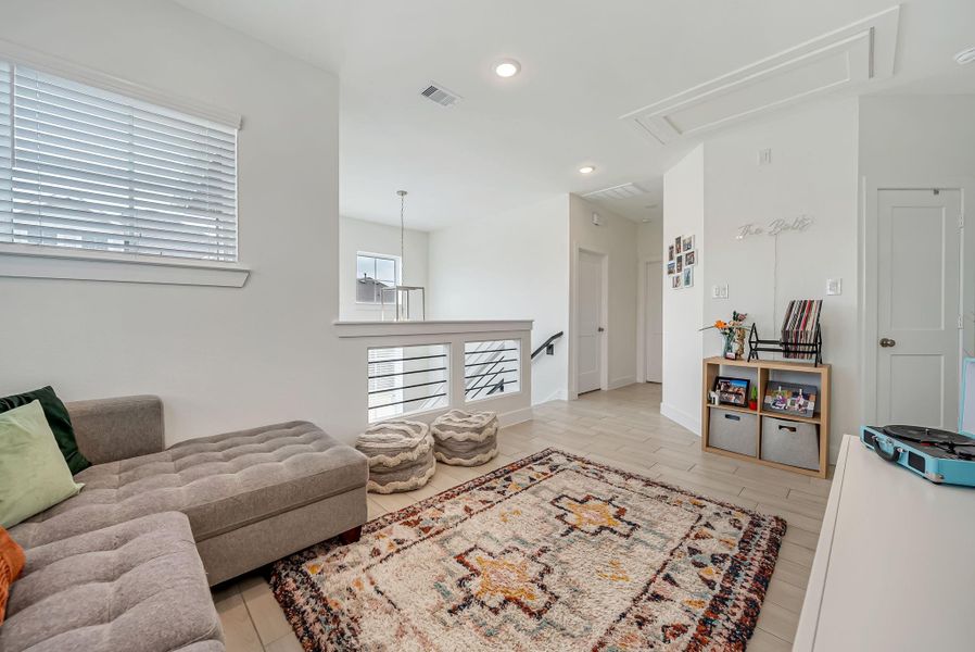 Furnished interior view inside a new home in The Groves, Humble (Image 25).