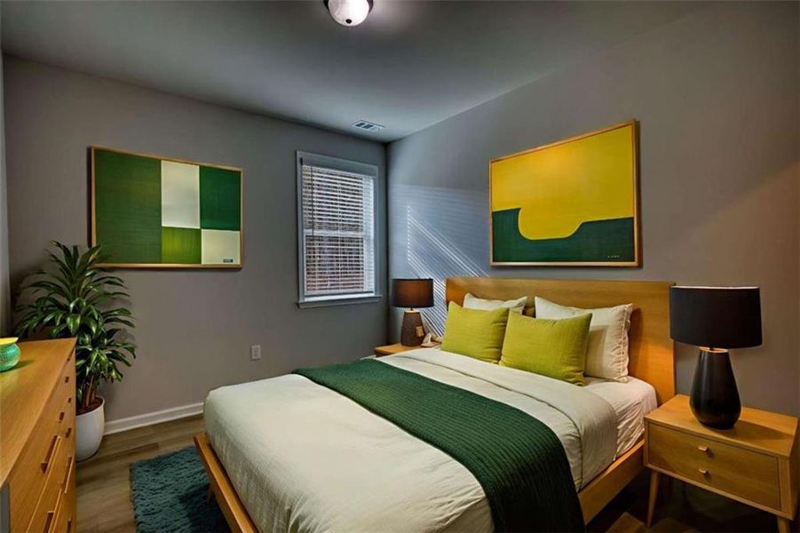 Furnished interior view inside a new home in , Social Circle (Image 8).