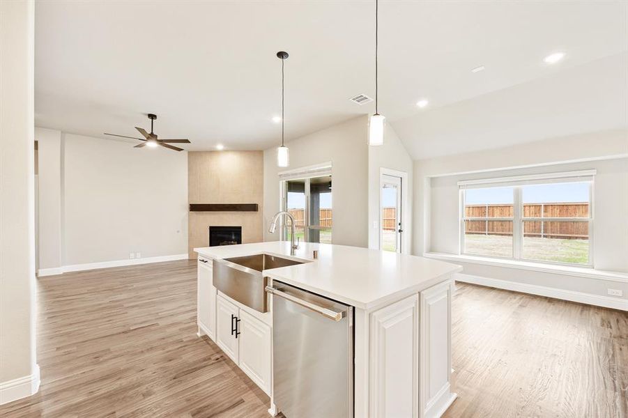 Furnished interior view inside a new home in Meraki, Forney (Image 7).