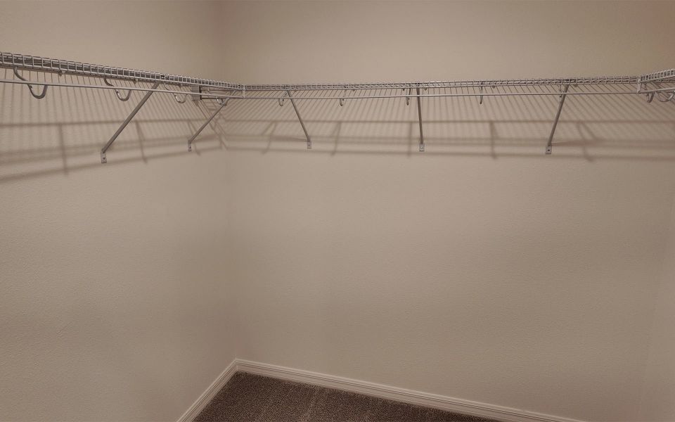 Walk-In Primary Closet in Central Florida Home