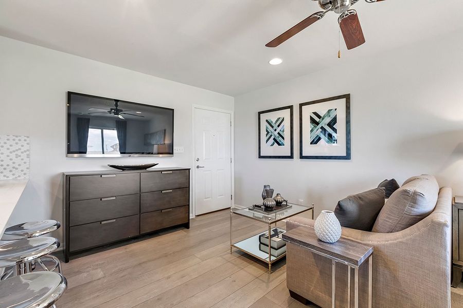 Representative furnished interior of a home built from the Arlington by Pacesetter Homes in Trace, San Marcos (Image 8). Representative furnished interior of a home built from the Arlington by Pacesetter Homes in Trace, San Marcos (Image 8).