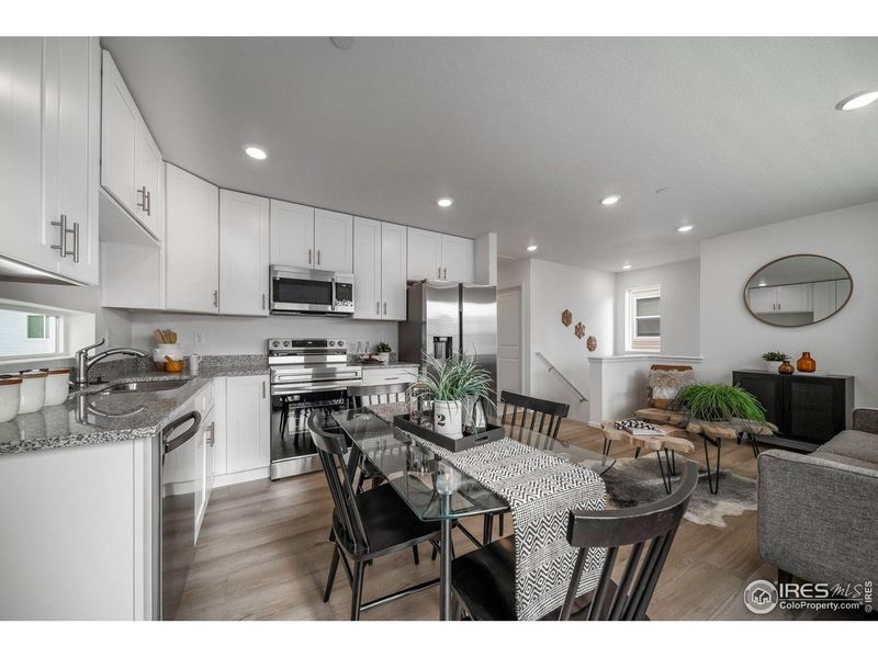 Furnished interior view inside a new home in , Johnstown (Image 13). Furnished interior view inside a new home in , Johnstown (Image 13).