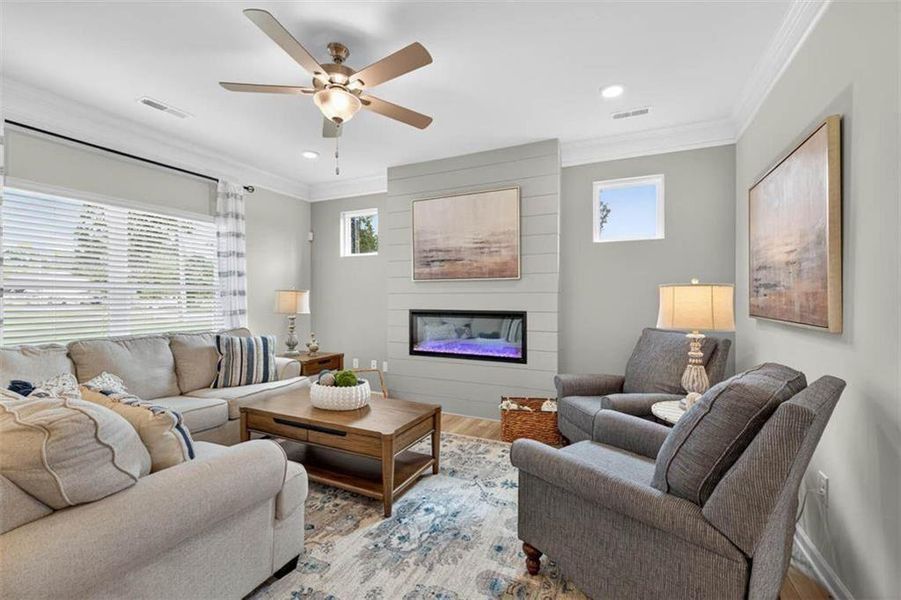 Furnished interior view inside a new home in Laurel Ridge, Rock Spring (Image 26).