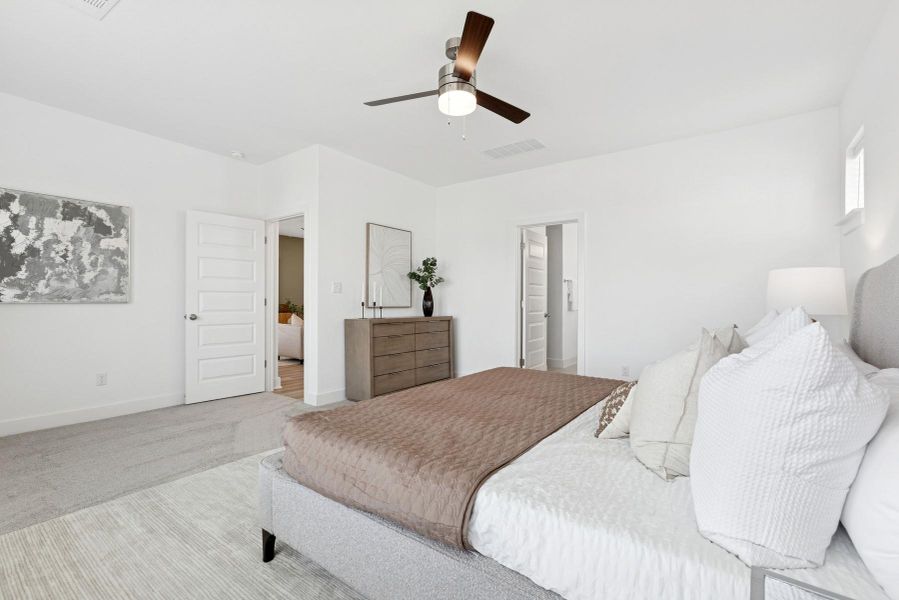 Owner's Retreat - Staged