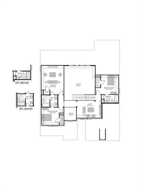 Floor 2 - Denali Floorplan