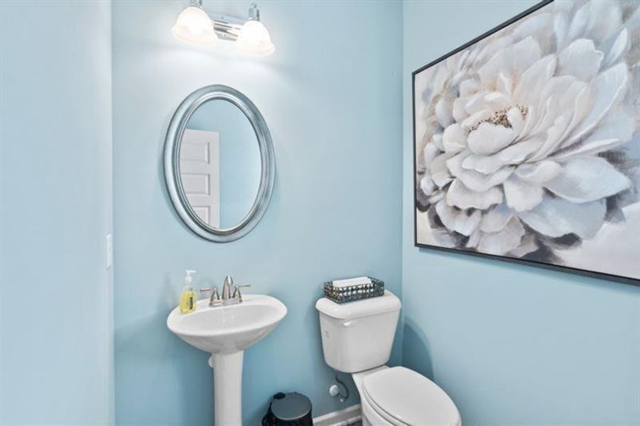 Furnished interior view inside a new home in Glen at Cave Springs, Douglasville (Image 14).