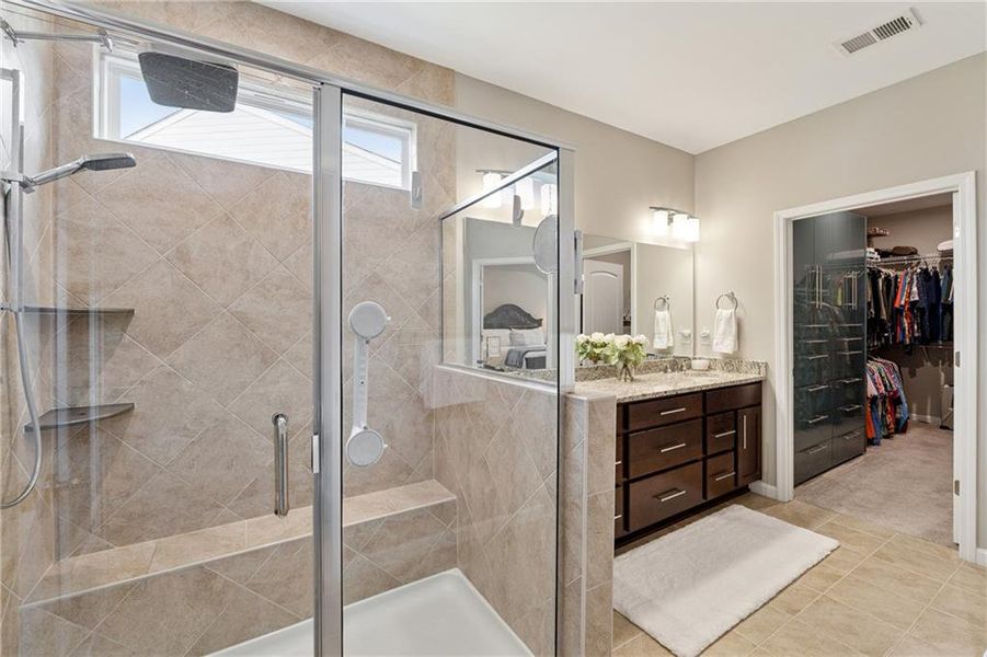 Furnished interior view inside a new home in Poplar Place, Dallas (Image 24).