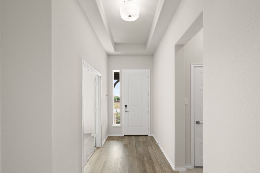 Spacious, unfurnished interior of a new home in El Dorado, Granbury (Image 14). Spacious, unfurnished interior of a new home in El Dorado, Granbury (Image 14).