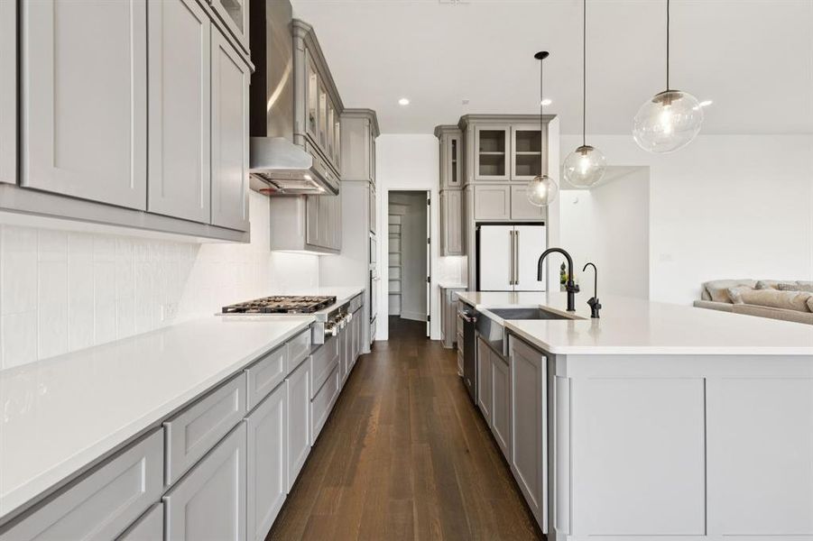 Furnished interior view inside a new home in , Copper Canyon (Image 13).