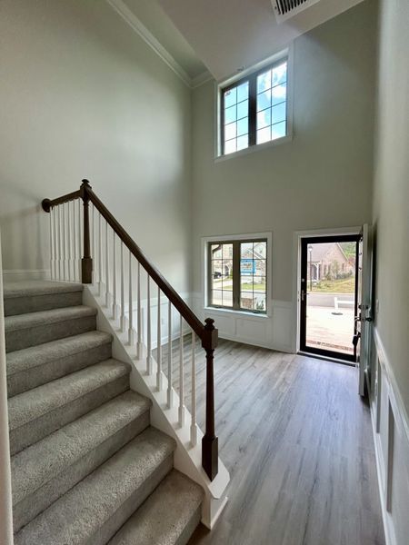 Spacious, unfurnished interior of a new home in Trellises, High Point (Image 17).