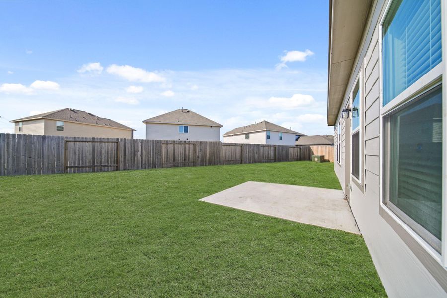 Exterior details and patio area of a home in Riverwood Ranch, Angleton (Image 16). Exterior details and patio area of a home in Riverwood Ranch, Angleton (Image 16).