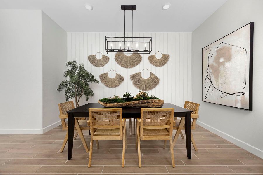 Representative furnished interior of a home built from the Azure by Mattamy Homes in White Tank Vistas, Waddell (Image 9).