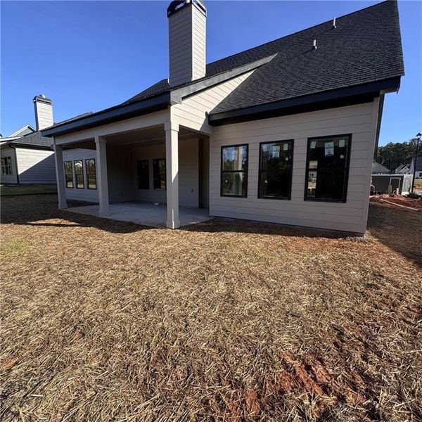 In-progress construction of a new home in , Greensboro, GA (Image 5).