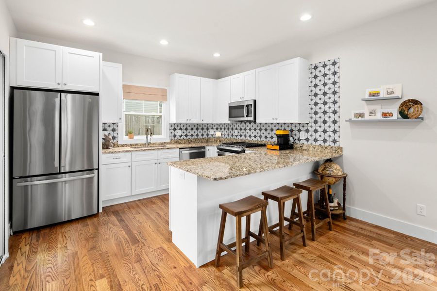 Furnished interior view inside a new home in , Asheville (Image 7). Furnished interior view inside a new home in , Asheville (Image 7).