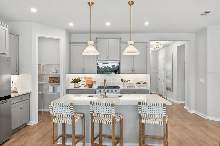 Furnished interior view inside a new home in Crosswind Ranch, Parrish (Image 6). Furnished interior view inside a new home in Crosswind Ranch, Parrish (Image 6).