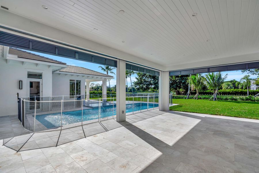 Exterior details and patio area of a home in , Palm Beach Gardens (Image 33).