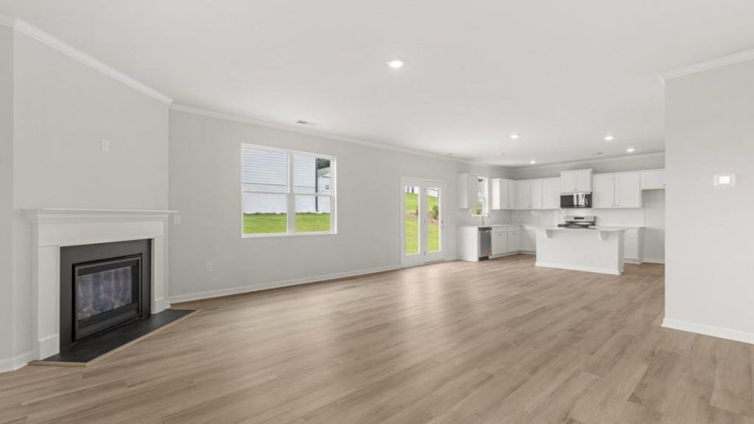 Spacious, unfurnished interior of a new home in Liberty Crossing, Braselton (Image 17).
