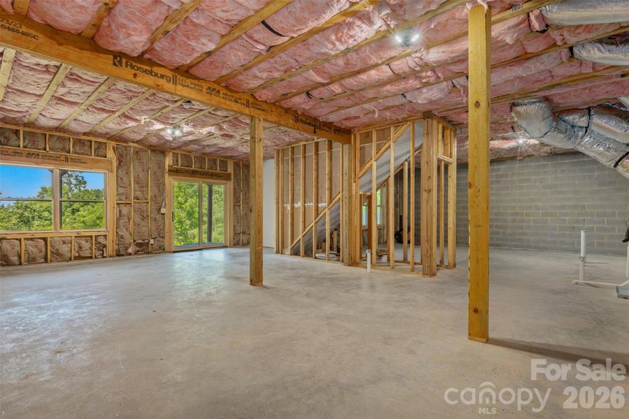 In-progress construction of a new home in , Nebo, NC (Image 30). In-progress construction of a new home in , Nebo, NC (Image 30).