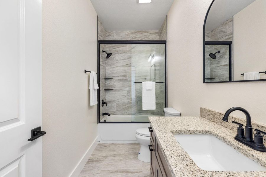 Furnished interior view inside a new home in , Kerrville (Image 17).