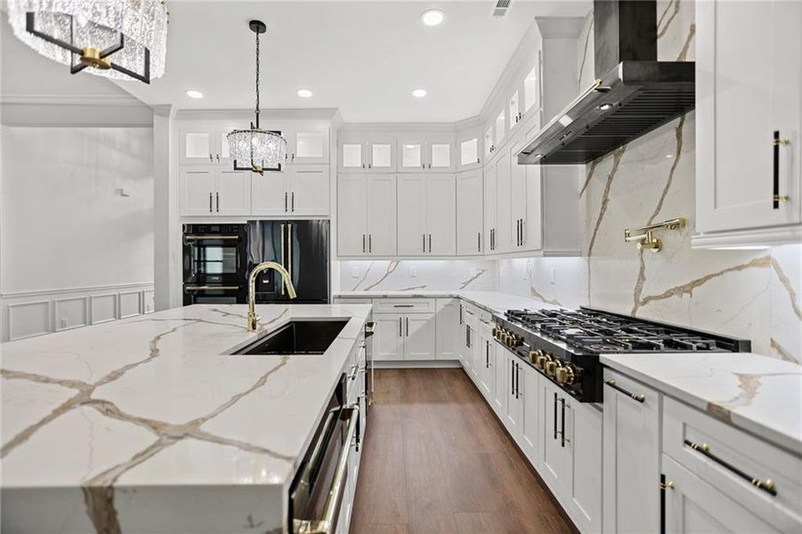 Furnished interior view inside a new home in , Chattahoochee Hills (Image 9).