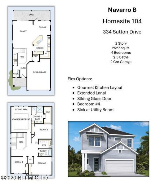 2D floor plan layout of this home in , Ponte Vedra, FL (Image 2). 2D floor plan layout of this home in , Ponte Vedra, FL (Image 2).