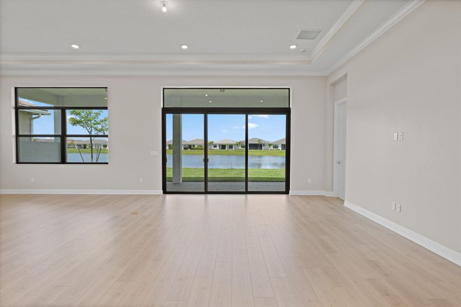 Spacious, unfurnished interior of a new home in Cresswind Palm Beach at Westlake, Westlake (Image 50). Spacious, unfurnished interior of a new home in Cresswind Palm Beach at Westlake, Westlake (Image 50).
