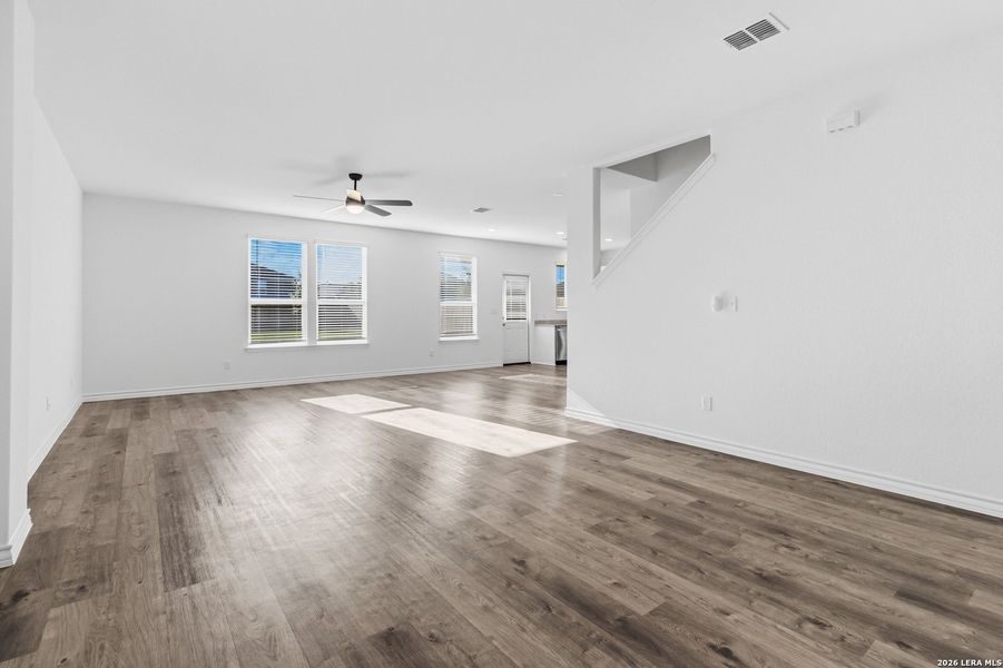 Spacious, unfurnished interior of a new home in Davis Ranch, Helotes (Image 35). Spacious, unfurnished interior of a new home in Davis Ranch, Helotes (Image 35).