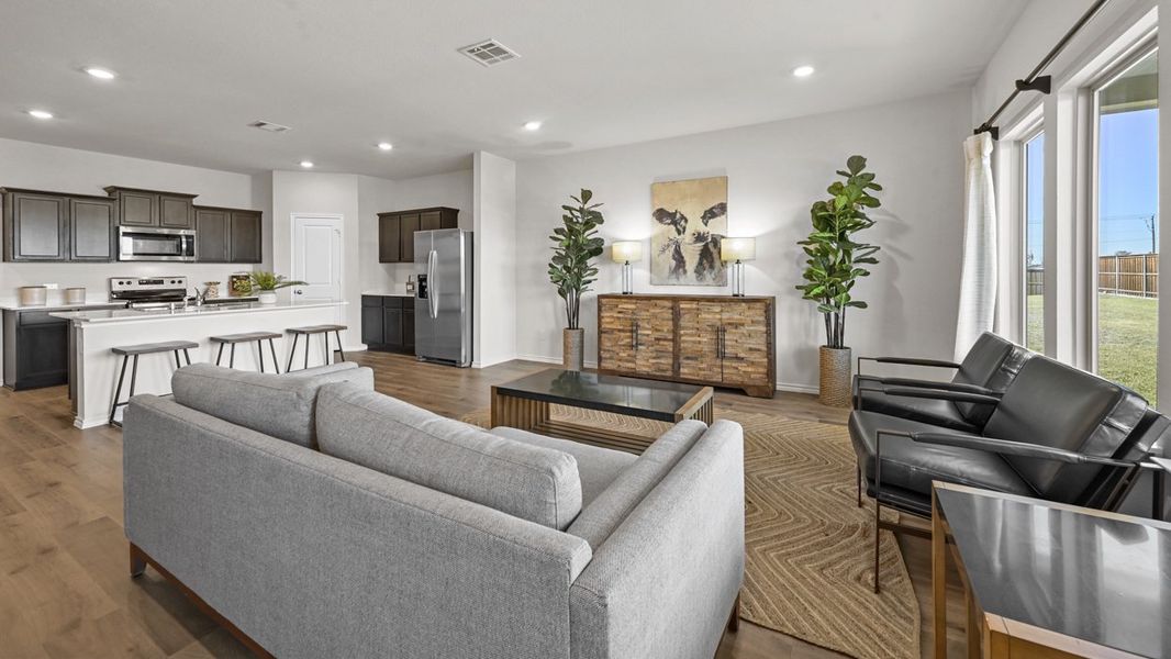 Furnished interior view inside a new home in Waverly Estates, Josephine (Image 31).