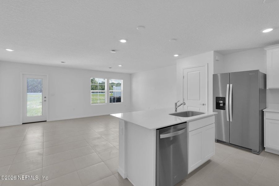 Furnished interior view inside a new home in , Jacksonville (Image 8).