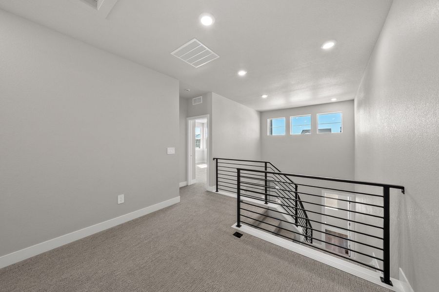 Spacious, unfurnished interior of a new home in Trumark Homes at Sterling Ranch, Littleton (Image 11). Spacious, unfurnished interior of a new home in Trumark Homes at Sterling Ranch, Littleton (Image 11).