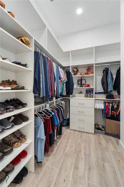 Master closet