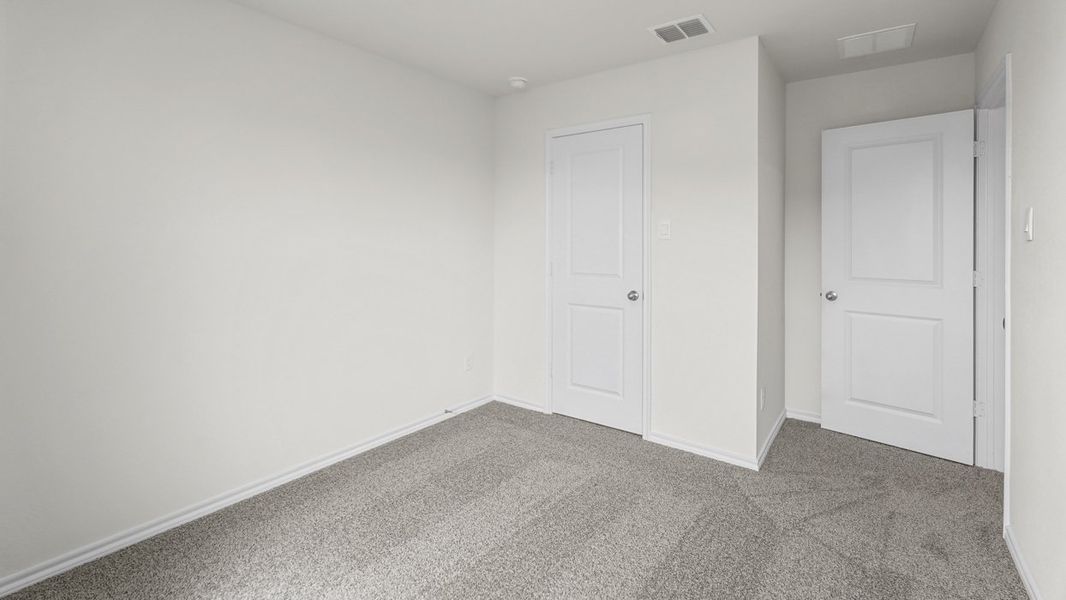 Spacious, unfurnished interior of a new home in Wildcat Ranch, Crandall (Image 26). Spacious, unfurnished interior of a new home in Wildcat Ranch, Crandall (Image 26).