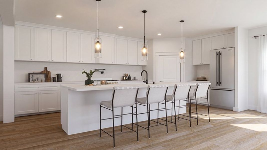 Furnished interior view inside a new home in The Garrison, Ladson (Image 3).