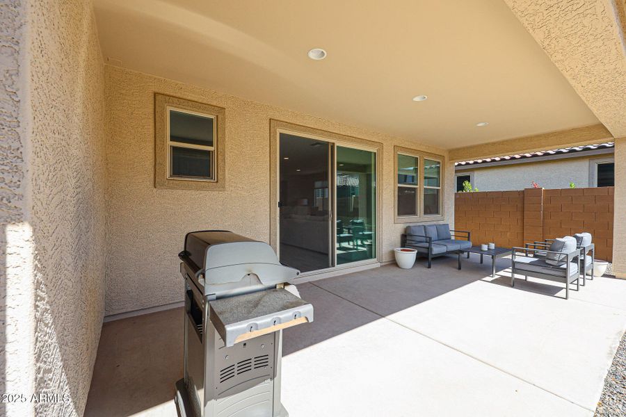 Large Covered Patio