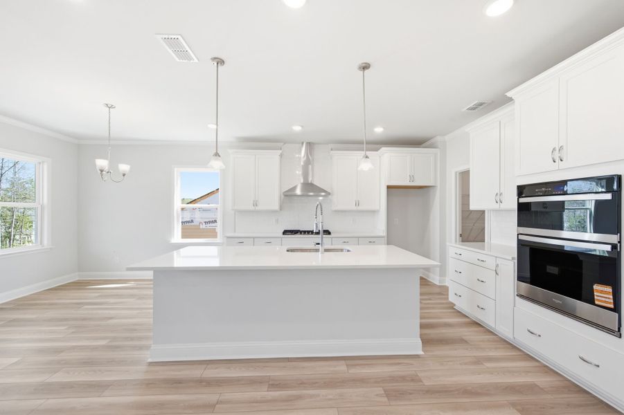 Furnished interior view inside a new home in Carriage Estates, Lexington (Image 9).