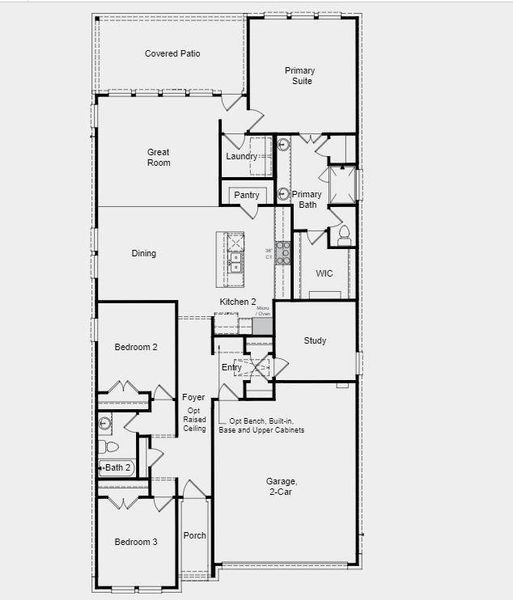 Structural options added include: Gourmet kitchen and pre plumb future water softener.