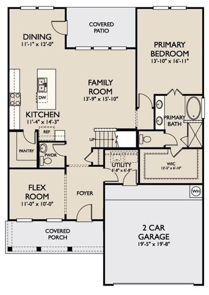 Hyde Floor Plans first floor