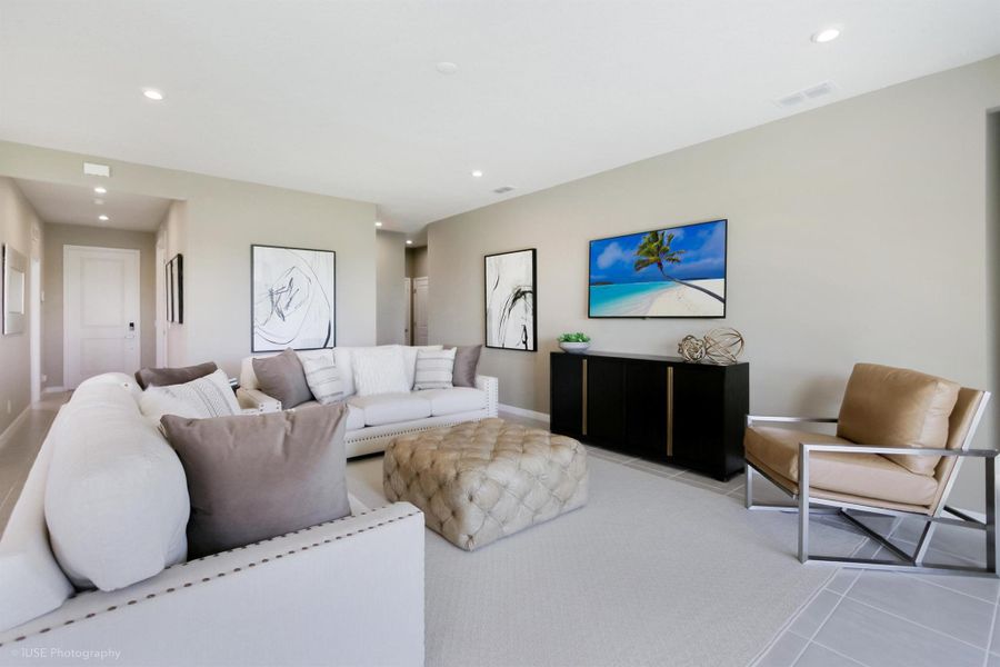 Furnished interior view inside a new home in Spirit of Sebastian, Sebastian (Image 11).