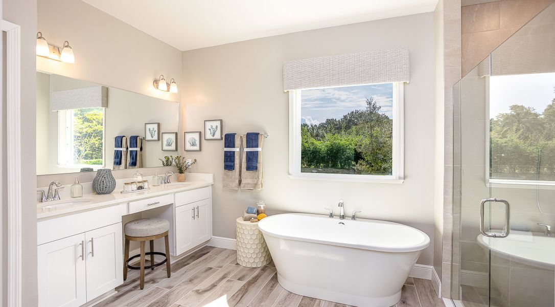 Representative furnished interior of a home built from the Memphis by Maronda Homes in Brookshire Green, Kingsland (Image 23).
