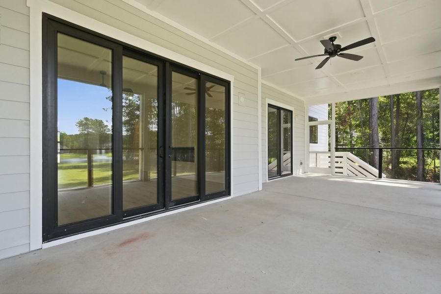 Exterior details and patio area of a home in , Moncks Corner (Image 31).